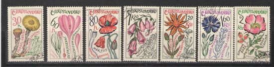 Чехословакия 1965г. Цветы