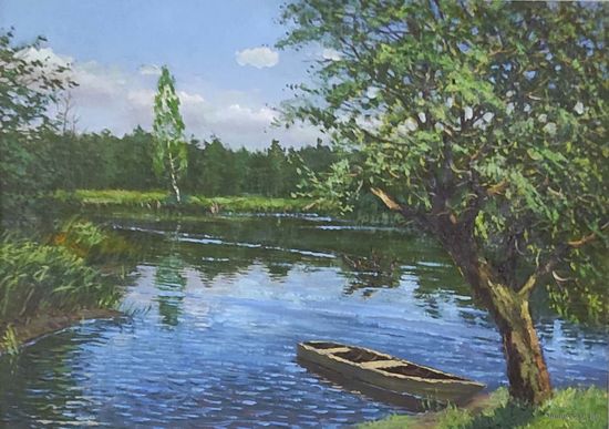 Лодка на Припяти