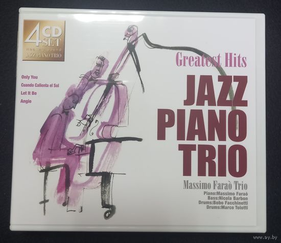 CD,JAZZ,(Japan) Massimo Farao Trio – Greatest Hits Jazz Piano Trio (4CD)