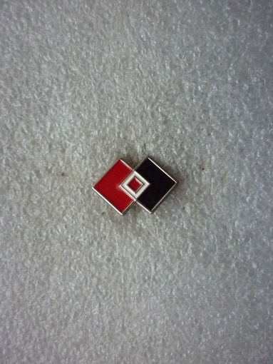 Знак фрачный. Охранное предприятие "Гарант". Логотип. Нейзильбер цанга.