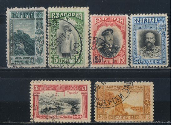 Болгария Царство 1911 Фердинанд Исторические места Стандарт #78,80-4