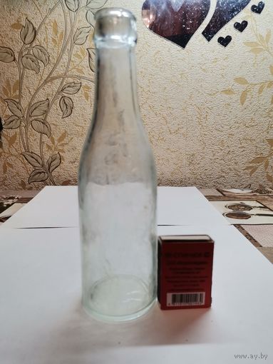 Бутылка старая ссср  0.200 мл. СКЗ