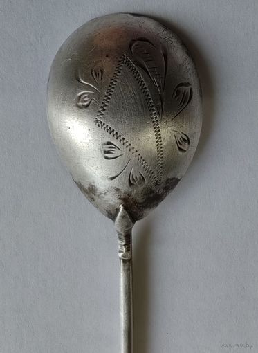 Чайная ложка 84 серебряная мастер МВ