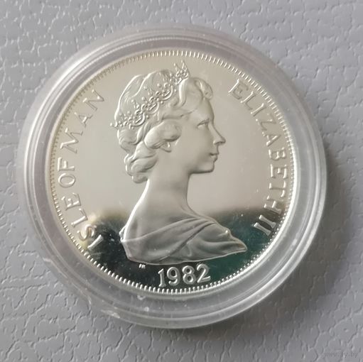 Крона 1982 ЧМ в Испании вариант в серебре