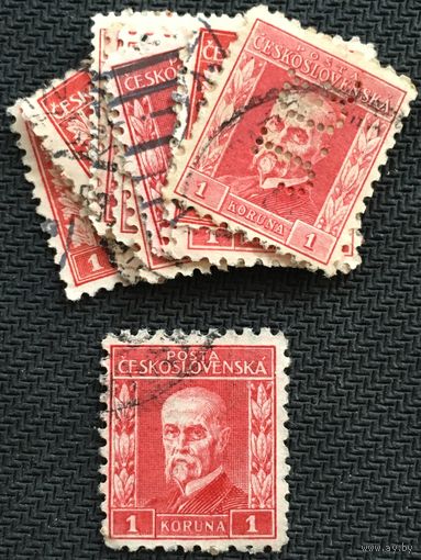 ЦІКАВІЦЬ АБМЕН! 1926, Томаш Масарык, 1 каруна