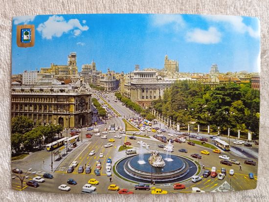 Испания, Мадрид. Фонтан Кибелы