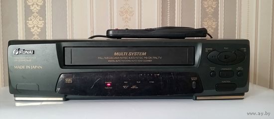 Видеоплеер FUNAI, Япония. С пультом.