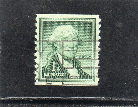 США. Mi:US 651A. Джордж Вашингтон (1732-1799), первый президент США. Серия: Вопрос Свободы.1964.