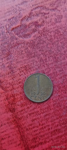 Нидерланды 1 цент 1959