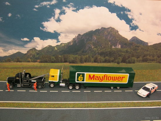 Эвакуатор Peterbilt. Масштаб НО 1:87.