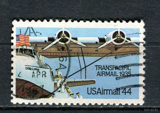 США - 1985 - Авиация - [Mi. 2727] - полная серия - 1 марка. Гашеная.  (Лот 57CN)
