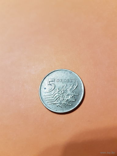 Польша 5 Грошей 1991 г.