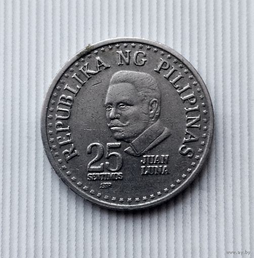 25 сентимо 1981 года Филиппины. Республика Филиппины.  Родная патина! Единственная на аукционе!
