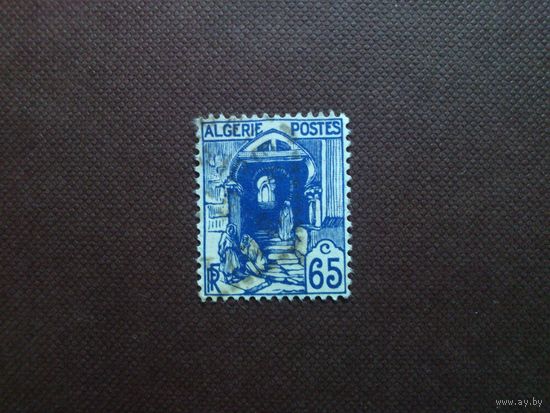Французский Алжир 1938 г.Улица Касбы.