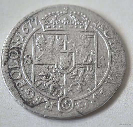 РЕДКИЙ!!! ОРТ 1677 ГОД. R5!!!