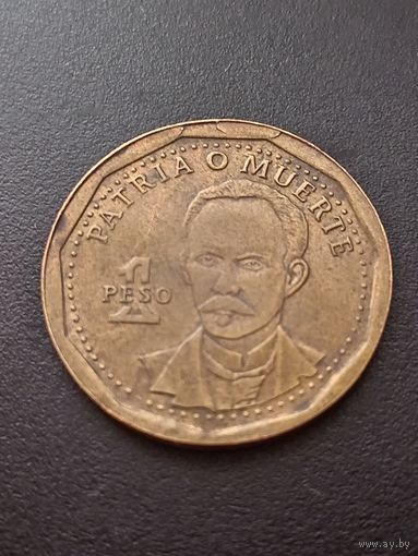 Куба 1 песо 2016 г. - Хосе Хулиан Мартен Перес