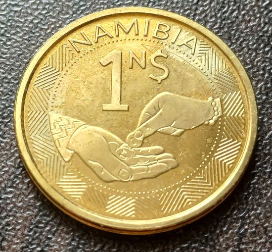 Намибия 1 доллар, 2025    ( 1-5-1 )