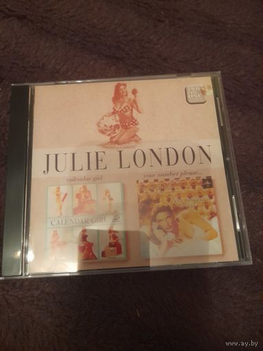 JULIE LONDON " CALENDAR GIRL/YOUR NUMBER PLEASE..." CD 1956/1959