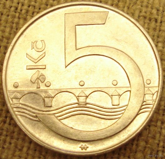 5 крон 2009 Чехия