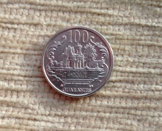 Werty71 Парагвай 100 гуарани 2007 Руины Хумаима