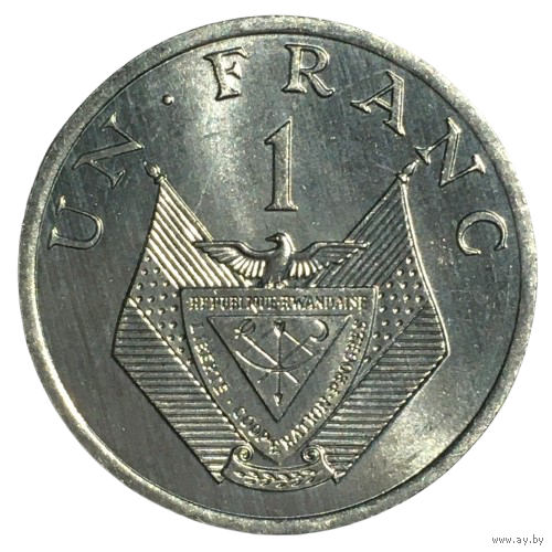 Руанда 1 франк, 1985 [UNC]