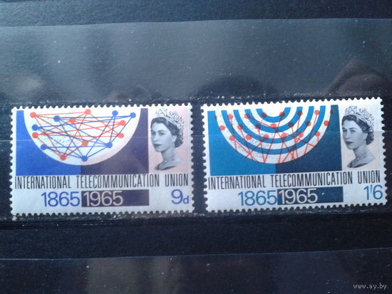 Англия 1965 100 лет союзу телекоммуникаций* Полная серия