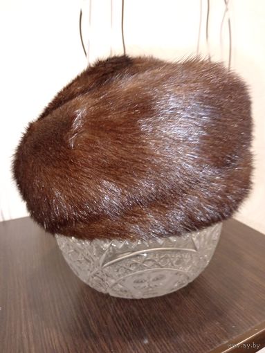 Шапка норковая {берет} женская