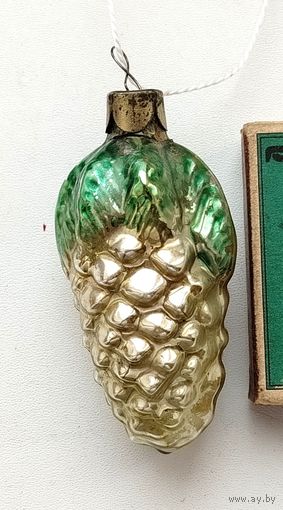 Ёлочная игрушка. Шишка. Щ-10.