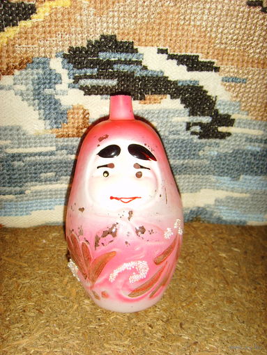 Елочная игрушка СССР . Матрешка