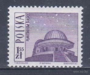 [1816] Польша 1966. Астрономия.Планетарий. MNH