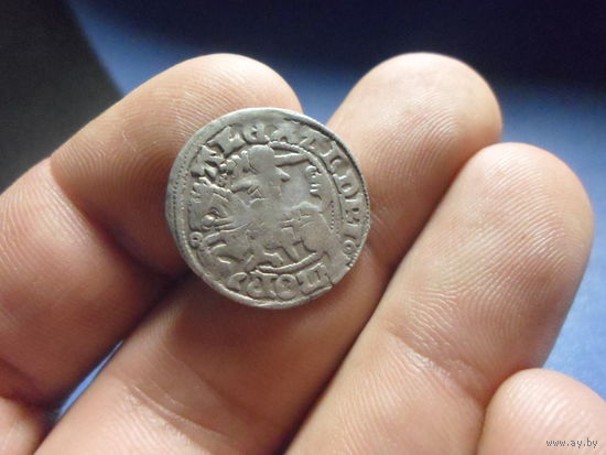Полугрош Александр Ягеллончик (1492-1506) Вильно. aв,рв реннесансная легенда