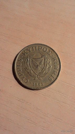 Кипр, 20 центов 1983.