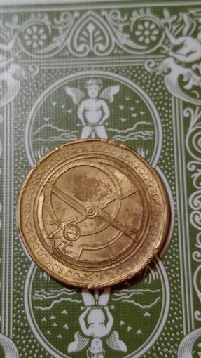 Чехия 20 крон 2000 Миллениум