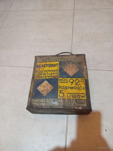Канистра спиртовая. Польша