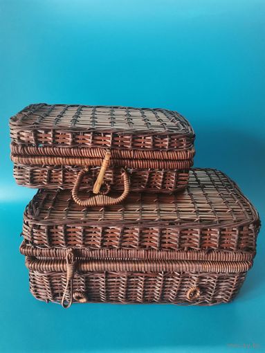 Корзинка (2шт одним лотом).9-13-25 см.  13-18-31 см.