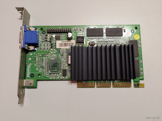 AGP видеокарта Riva TNT2 M64 32 MB