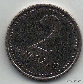 2 кванза 1999 Ангола.