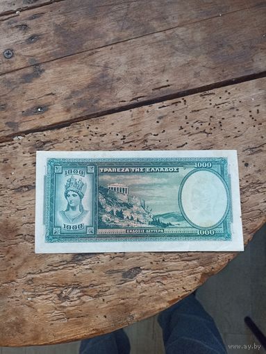 Греция 1000 драхм 1939 год
