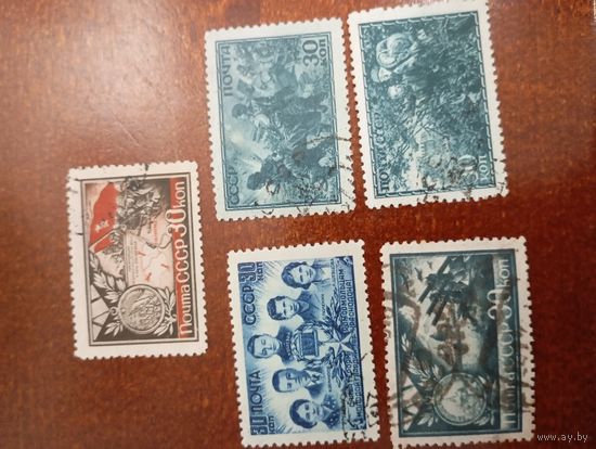 СССР сборный 40е 5шт