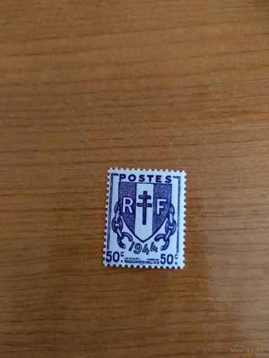 1944 Франция герб чистая клей MNH (5-2)