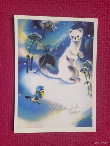 С Новым Годом! Каневский 1981 г. Чистая.