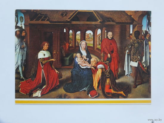 Memling живопись  10х15 см