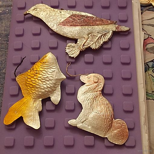 Картонаж ёлочная игрушка