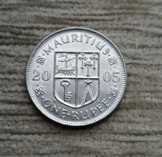 Werty71 Маврикий 1 рупия 2005