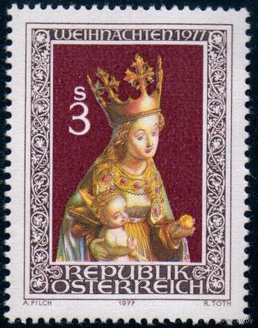Австрия,1977,MiNr.1562,полная серия, РОждество **(М)