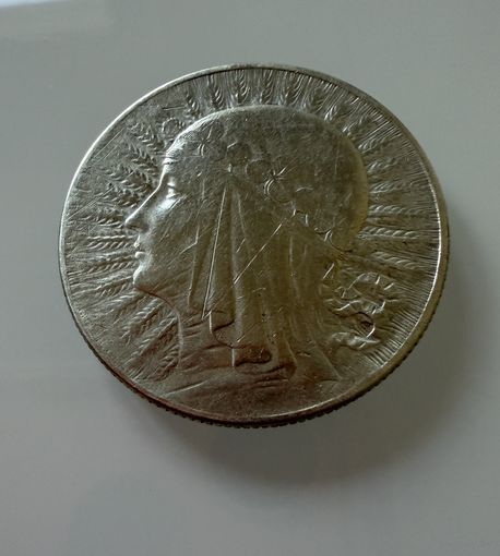 5 злотых 1933 г.  Польша.   Ядвига.  СЕРЕБРО.  1