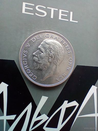 Пол кроны 1931 года в сохране