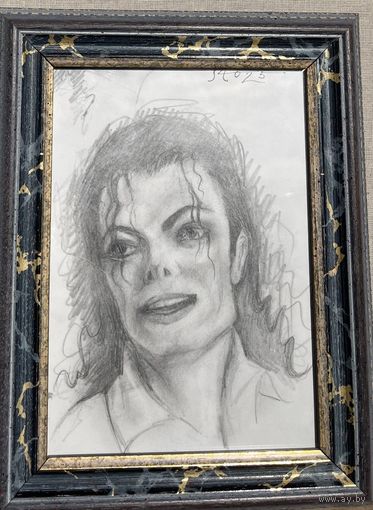 Панно под стеклом MJ