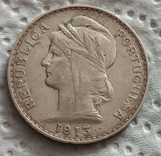 Португалия 50 сентаво 1913
