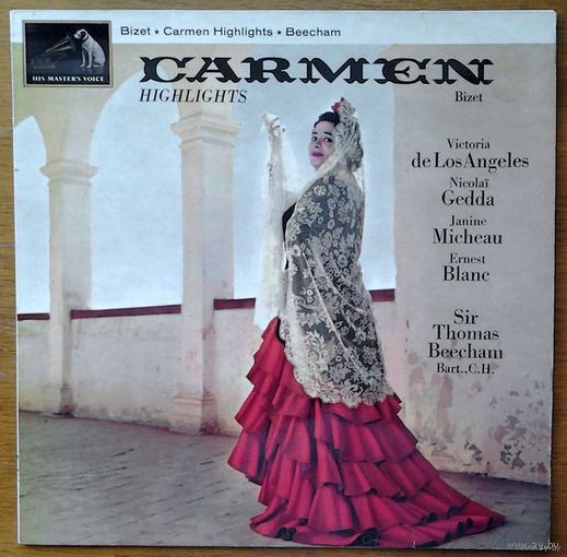 Bizet. Carmen Highlights  - Thomas Beecham, LP